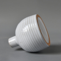 Récipient diffuseur en céramique écologique réutilisable décoration de la maison diffuseur de parfum d'eucalyptus ensemble de bouteilles de diffuseur de roseau en céramique