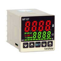 Contrôleur de température et de minuterie PID Teshow MF10T avec communication RS-485, indice de protection IP65, matériaux plastiques personnalisés OEM/ODM pour poudres