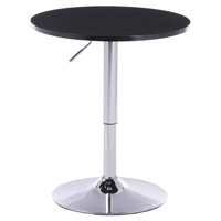 Nouveau et à la mode maison et entreprise plateau de table de bar en bois réglable en hauteur