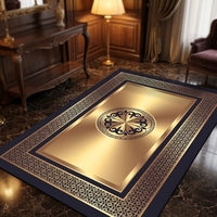 Tapis de luxe sur mesure, extra épais, grand format, pour la maison, mur à mur, salle de bal d'hôtel, salle de réunion, salle de réception, décoration