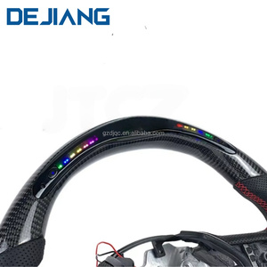 Accesorios para Volante de Cuero con Fibra de Carbono y Pantalla LED para Infiniti Q50 Q60 Qx50 Q50S Modelo 2017 2018 2019 2020 2021 2022 - Product Image 5