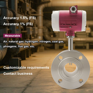 Medidor de Fluxo de Gás Industrial de Alta Precisão Rs485 para Biogás / Gás Natural / Gás <span class=keywords><strong>LPG</strong></span> Dn65, Medidor de Fluxo de Gás Propano com Display Inteligente - Product Image 4
