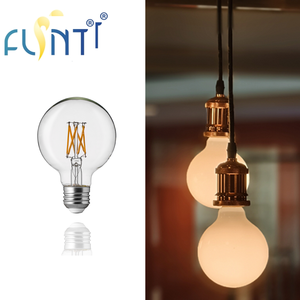 Ampoule à filament LED G40 8W 1055lm à revêtement blanc laiteux givré, E27, CRI élevé, lampe décorative pour l'éclairage des restaurants, best-seller - Product Image 1