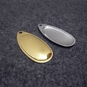 Nuevas Piezas Suaves para Bricolaje 1-5 #   Cuchillas Giratorias Metálicas para Pesca, Accesorios de Pesca, Ami Pesca - Product Image 5