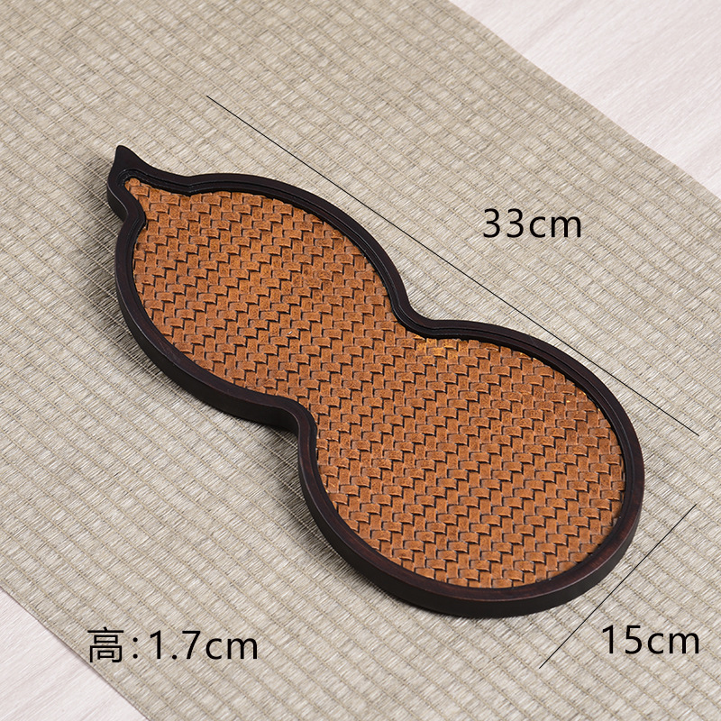 Patterned plate - gourd - 33*15*1.7