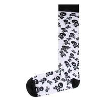 20-30mmHg Varices Athlétique Anti Fatigue Noël Homme Nylon Sport Compression Pied Soie Bas Filles Blanc Bas