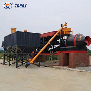 Planta Mezcladora de Concreto Móvil Corey YHZM1000 con Mezclador JS1500, Control Computarizado Automático, Alta Productividad y Fácil Operación - Product Image 1