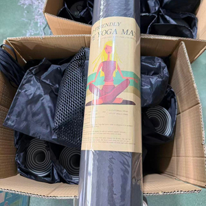 Tapete de Yoga Antideslizante de TPE, 183*61*0.6cm, Disponible en España, Incluye Manual y Bolsa de Almacenamiento de Malla para Entrenamiento de Pilates - Product Image 5