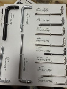 HX kẽm Nickel mạ Metric Imperial Oxit Đen Metric Hex Key Set Vật liệu thép carbon Hex allen key Allen cờ lê - Product Image 3