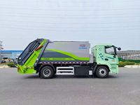 Camion à ordures compacteur 100% électrique Chengli Xingchi, zéro émission, pour l'assainissement municipal
