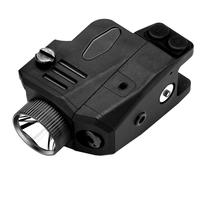 Module combiné de visée laser vert tactique magnétique réglable 2025, avec lampe de poche de chasse, grossissement 10x, 500 lumens