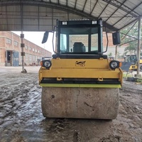 Rouleau compresseur vibrant professionnel pour la construction de chaussées en asphalte, machine compacteuse diesel durable à vendre