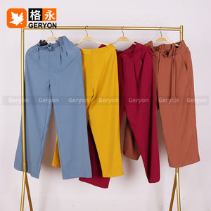 Pantaloni Casual Estivi Vintage Geryon per <span class=keywords><strong>Donna</strong></span>, Abbigliamento Usato, Vestiti di Seconda Mano, Balle da 45kg MOQ per Esportazione - Product Image 6