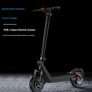 Trottinette pliable haut de gamme X9B, grandes roues, moteur sans balais étanche, batterie au lithium - Product Image 3
