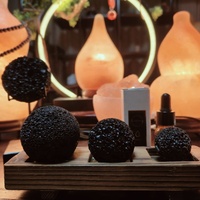 Diffuseur d'arômes en pierre de lave volcanique naturelle, acceptant les formes personnalisées : cube, rond, gâteau – Offre spéciale