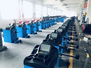 Équilibreuse de roues intelligente Osate avec règle de mesure, machine d'équilibrage de pneus laser entièrement automatique pour voiture - Product Image 5