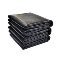 Grands sacs poubelles durables en PE recyclable de 55 gallons, thermoscellables, pour supermarchés, expositions, emballage de déchets en vrac, taille et couleur personnalisables