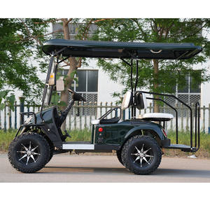 Venta caliente 1500W Asiento doble Ebike 4 ruedas Scooter eléctrico de movilidad Ciudad Carro de golf eléctrico con techo - Product Image 5