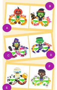 IY kit di occhiali artigianali di Halloween per bambini di età 3 + trucco - Product Image 5