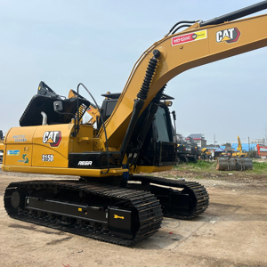 Excavatrice sur chenilles Caterpillar 315D d'occasion de haute qualité, modèle 2024, moteur et pompe japonais d'origine, 17,3 tonnes, excellent état - Product Image 1