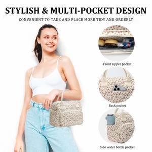 Insulated Lunch Bag for Women Men Large Reusable Lunch Box Adult Leakproof Portable Cooler Tote Bags for Work Picnic Cooler Bag - Product Image 3