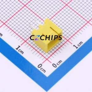 WAFER-HA2.54-2PZZ-H62 Wire-to-Board Pin Header Through hole Component (THT),P=2.54mm Connector 1x2P 2.5mm Through Hole XHB - Product Image 1