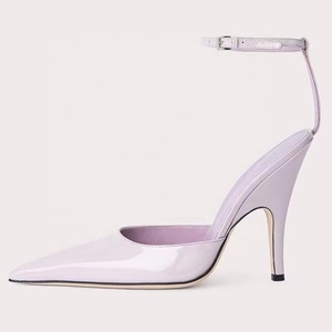 Custom Styles Women Back Ankle Strap Summer Heels Snake Print Silver Dress Shoes Office Lady Sexy Pointed Toe <b>Sandals</b> - Product Image 5