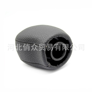 Renault Laguna 3 Mk3 Gear <b>Shift</b> <b>Knob</b> Leather 6 Speed Ergonomic Car Accessory - Product Image 4