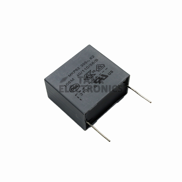 ROHS MKP62 Safety Capacitor X2 106M 10UF 305V Metalized Polypropylene Film Capacitor DIP Package