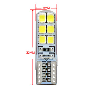 T10 W5W WY5W <span class=keywords><strong>2825</strong></span> 12SMD siêu sáng <span class=keywords><strong>LED</strong></span> <span class=keywords><strong>CANBUS</strong></span> không có lỗi xe nội thất đọc sách Đèn vòm tự động đèn đậu xe nêm đuôi bên bóng đèn - Product Image 3