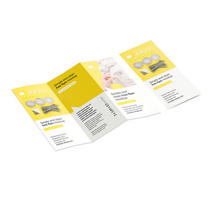 Brochure pliable Zhongzhihui A5, 1000 pièces, 157 g/m², impression couleur personnalisable pour catalogues publicitaires, dépliants - Product Image 5