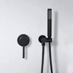 Cabezal <span class=keywords><strong>de</strong></span> ducha <span class=keywords><strong>de</strong></span> mano redondo negro mate, juego <span class=keywords><strong>de</strong></span> ducha cromado, soporte <span class=keywords><strong>de</strong></span> pared ajustable, <span class=keywords><strong>Kit</strong></span> <span class=keywords><strong>de</strong></span> ducha <span class=keywords><strong>de</strong></span> <span class=keywords><strong>baño</strong></span> <span class=keywords><strong>de</strong></span> mano, soporte <span class=keywords><strong>de</strong></span> latón - Product Image 1