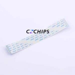 HX FFC-0.5-30P-100mm FFC Cable (Flexible Flat Cable) P=0.5mm Connector 30P 0.5mm 0.3mm Non-Inverting - Product Image 1