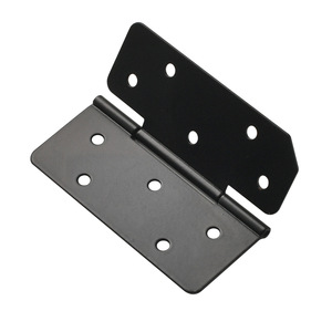 Charnière de meuble en acier au carbone noir, montage en surface, design minimaliste, accessoire pour table pliante, durable - Product Image 4