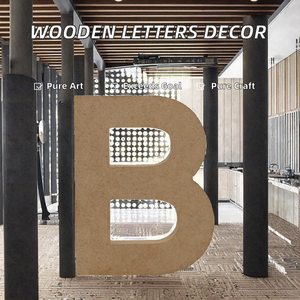 Elegant Handcrafted Laser Cut Cedar Alphabet <b>Letters</b> Customized Shape Home Decor Wall Signs Wooden <b>Boxes</b> - Product Image 2