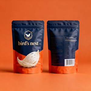 Sacchetti Personalizzati per Alimenti con Chiusura Termica, Buste Impermeabili Doypack per <span class=keywords><strong>Nido</strong></span> di Uccelli - Product Image 2