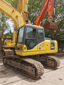 Komatsu PC160 Excavadora sobre orugas usada 12Ton Excavadora japonesa original Komatsu PC120 pc128 pc130 pc138 pc160 - Product Image 4