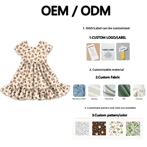 Ingrosso Nuovo Design Vestito da Vestito da Bimbi Modello Personalizzato Vestito per Bambini Abito Personalizzato Bambino Abiti Unisex 0-12 <span class=keywords><strong>Mesi</strong></span> - Product Image 2