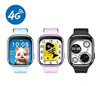 Reloj Inteligente para Niños 4G 2026 D56, Admite Videollamadas, Fotografía, Resistente al Agua IPX7, Posicionamiento LBS+WIFI, Juego Digital