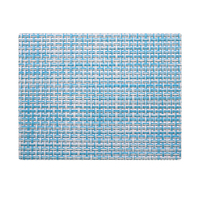 Napperons résistants à la chaleur napperons antidérapants pour Table à manger lavable Durable vinyle tissé napperon PVC ensembles de tapis de Table