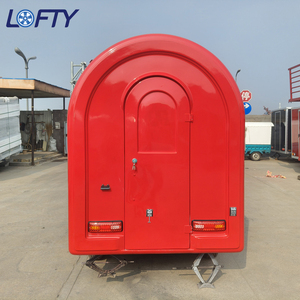 Carrito de Comida con Ruedas, Carrito de Comida Móvil de Acero Inoxidable, Mini Carrito de Comida para <span class=keywords><strong>la</strong></span> Calle - Product Image 1