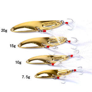 Señuelo hiperbólico lentejuelas salmón carpa ABS Fondo pesca 7,5/10/15/20g océano playa remoto penetrante Boob cuchara señuelo tiburón hombre DS13 - Product Image 1