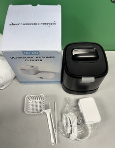 Limpiador Ultrasónico de 360 Grados para Retenedores, Dentaduras Postizas, Protectores Bucales y Aparatos de Ortodoncia - Product Image 6