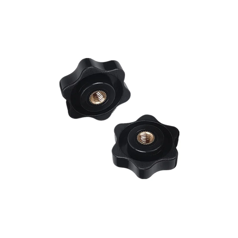 M5 M6 M8 M10 Nero Plastica Pentagramma Stella Pollice Viti M5 M6 M8 M10 Nero Plastica Pentagramma Stella Pollice Viti