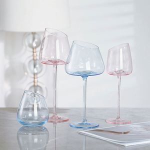 Copas de Cristal Transparentes, Copas de Vino Modernas para Fiestas, Bodas y el Hogar - Product Image 1