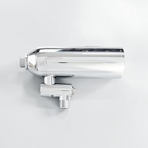 วาล์วชักโครกทองเหลืองติดผนังแบบไม่ต้องสัมผัสเซ็นเซอร์อัตโนมัติแบบฟลัชอมิเตอร์ชนิดประหยัดน้ำสำหรับใช้ในห้องน้ำ - Product Image 3