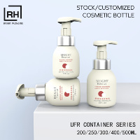 Flacon pompe à mousse 300 ml pour savon, nettoyant visage, shampoing, distributeur de savon, désinfectant pour les mains en mousse, emballage