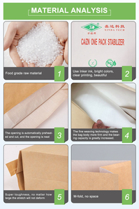 Giấy kraft nhiều lớp <span class=keywords><strong>PP</strong></span> dệt Túi sinh thái thân thiện 25kg dệt túi giấy bao cho số lượng lớn viên nhựa vận chuyển hậu cần - Product Image 4