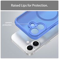 Étui de protection magnétique antichoc à texture mate pour téléphones mobiles iPhone 17 18