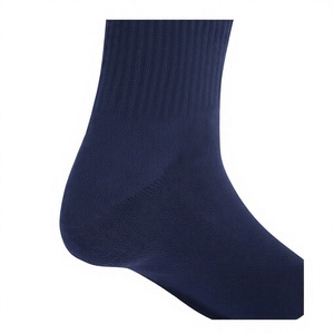 Zwow Blue Crew <b>Socks</b> with White Stripes Spandex/Nylon Breathable Casual Thigh High Cycling <b>Socks</b> for Adults Autumn Season - Product Image 5